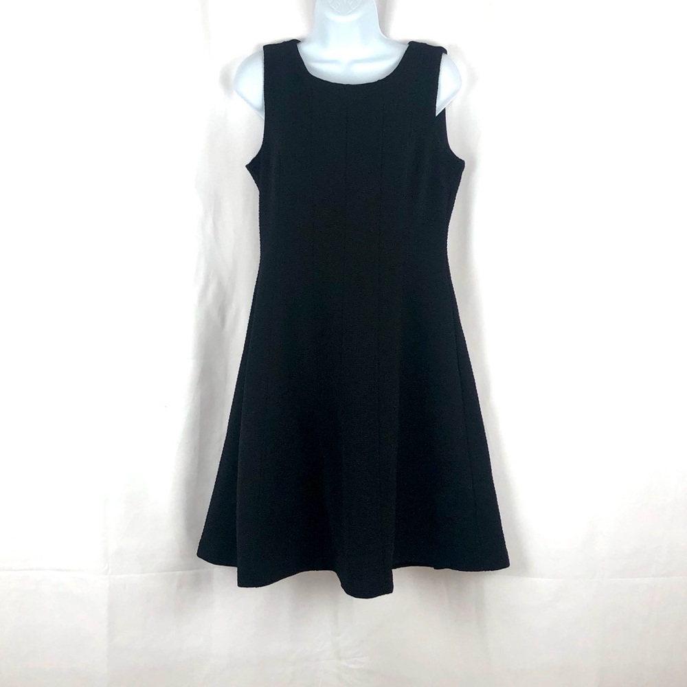Just Taylor knit fit & flare sleeveless LBD 8